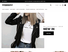 Tablet Screenshot of gossengold.com
